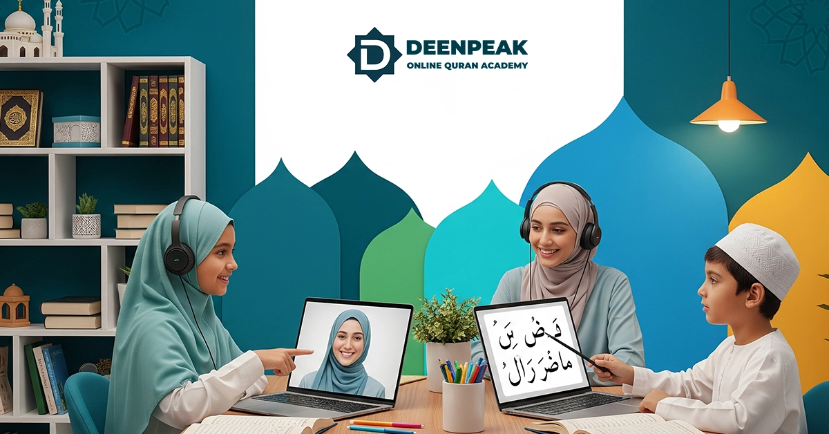 Noorani Qaida course online – children learning Quran with live teacher at DeenPeak Quran Academy